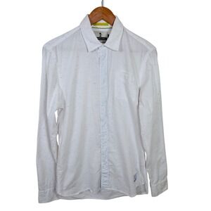 Scotch &‎ Soda The Poolside Relaxed Fit Button Down Shirt Everyday Soft Men's S